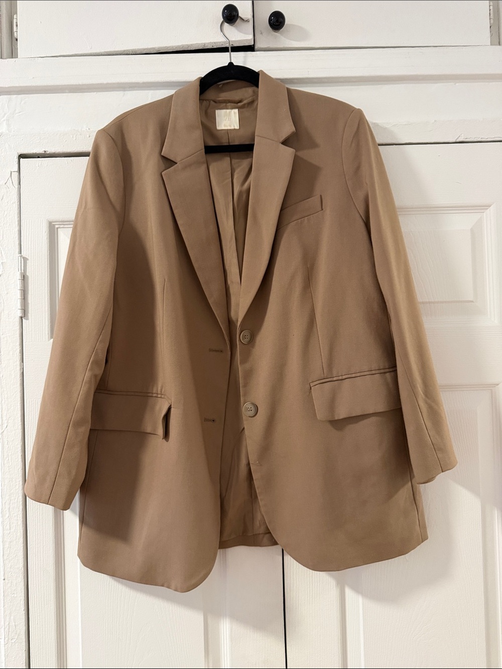 Classic oversized Tan Blazer